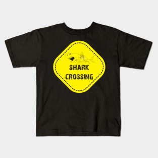 Shark Crossing Kids T-Shirt